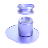 Stundenglass X Khalifa Gravity Glass Bong - Violet Sky / Mints (Limited Edition)