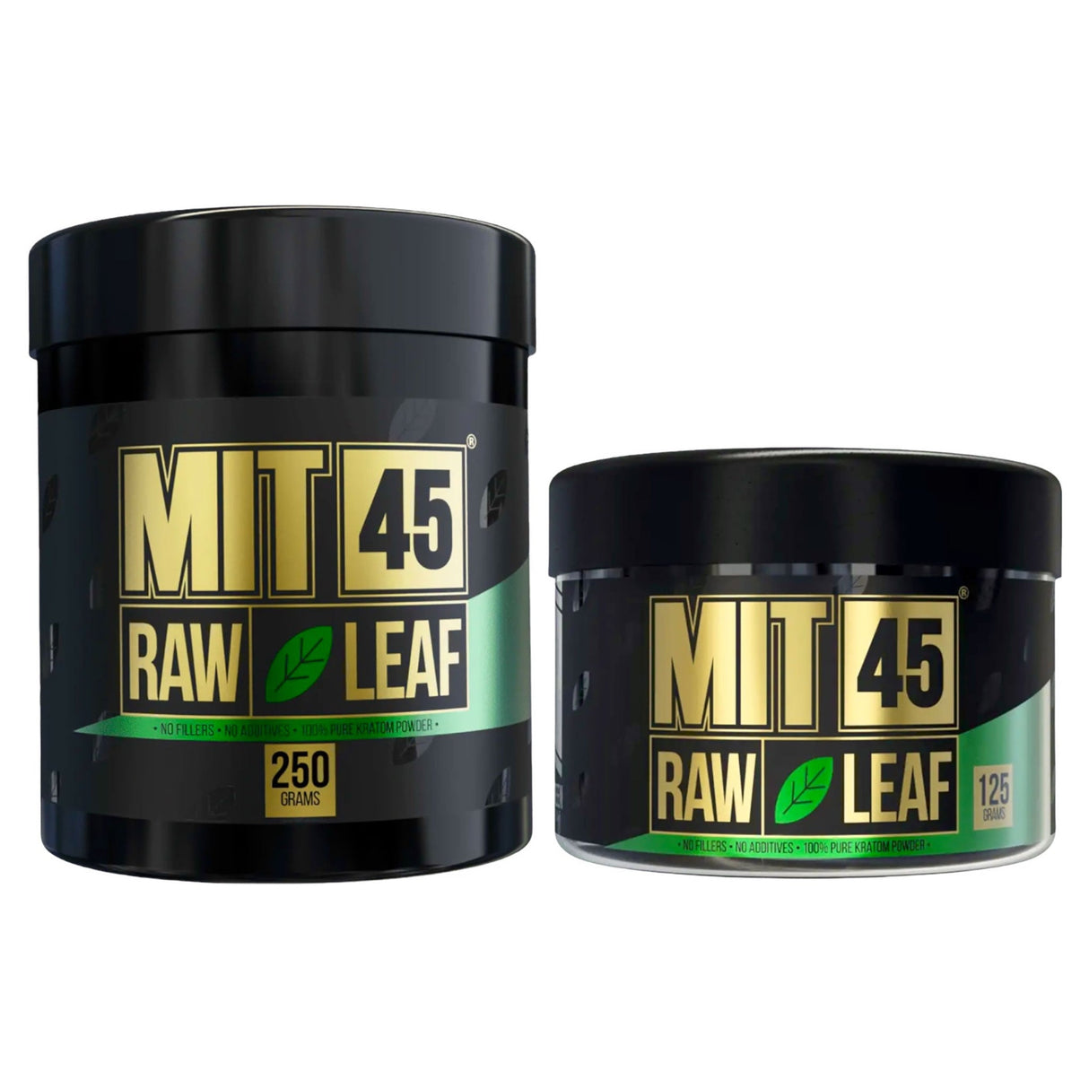 MIT45 Raw Leaf Kratom Powder - White Vein