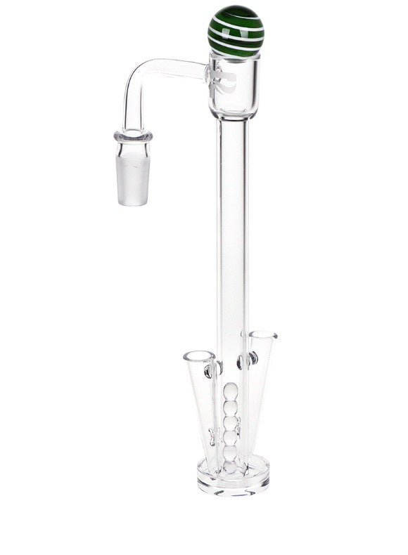 Pulsar XXL Terp Slurp Dual Side Funnel Quartz Banger Set | 7" | 90 Degree | 14mm M