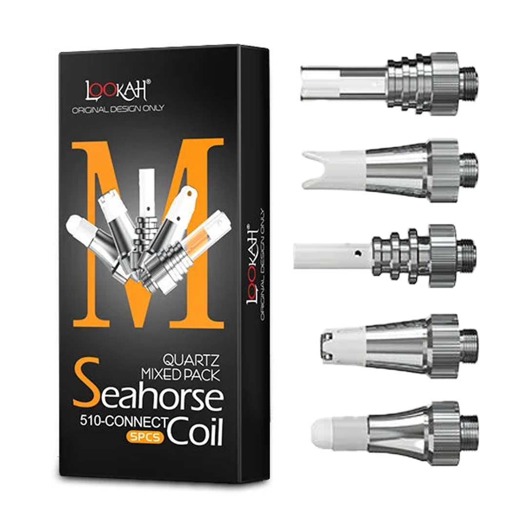 Lookah Seahorse 510-Connect Coil | 5 pack mixed