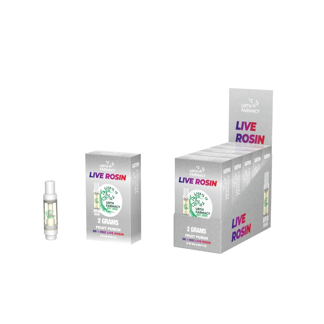 Live Rosin 2 Gram Cart (Fruit Punch) - Urth Farmacy