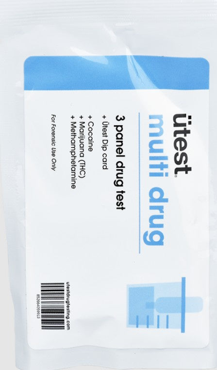 UTest 3 Panel Drug Screen Test | THC/COC/METH