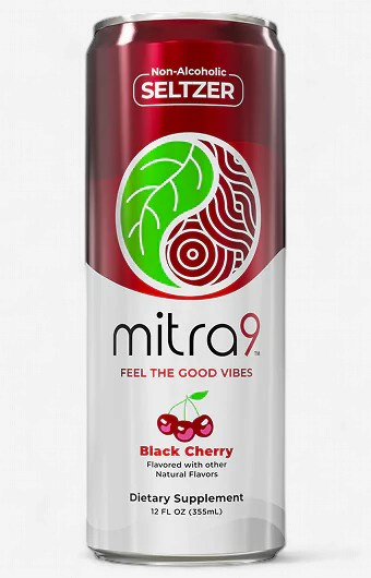 Mitra9 | Kratom Seltzers - Black Cherry