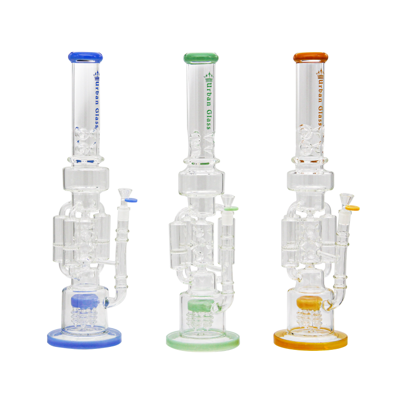 21” 3 HC RECYCLER MATRIX URBAN GLASS WATERPIPE